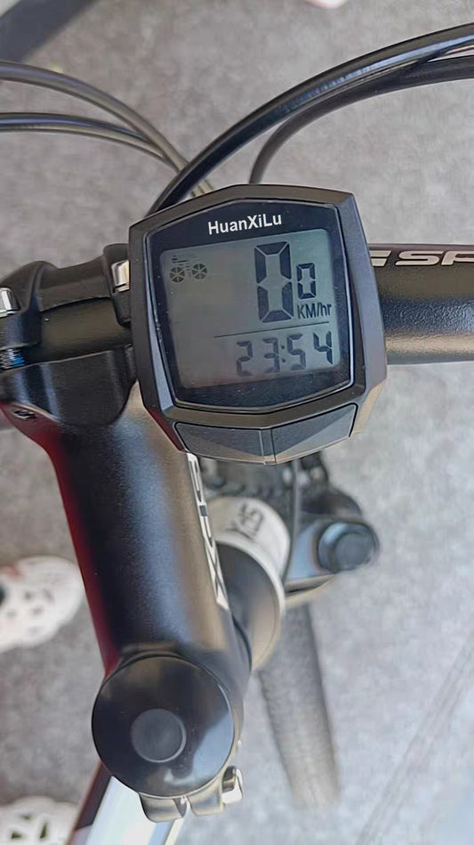 HuanXiLu Bicycle Speedometer Waterproof Wireless Bicycle Odometer