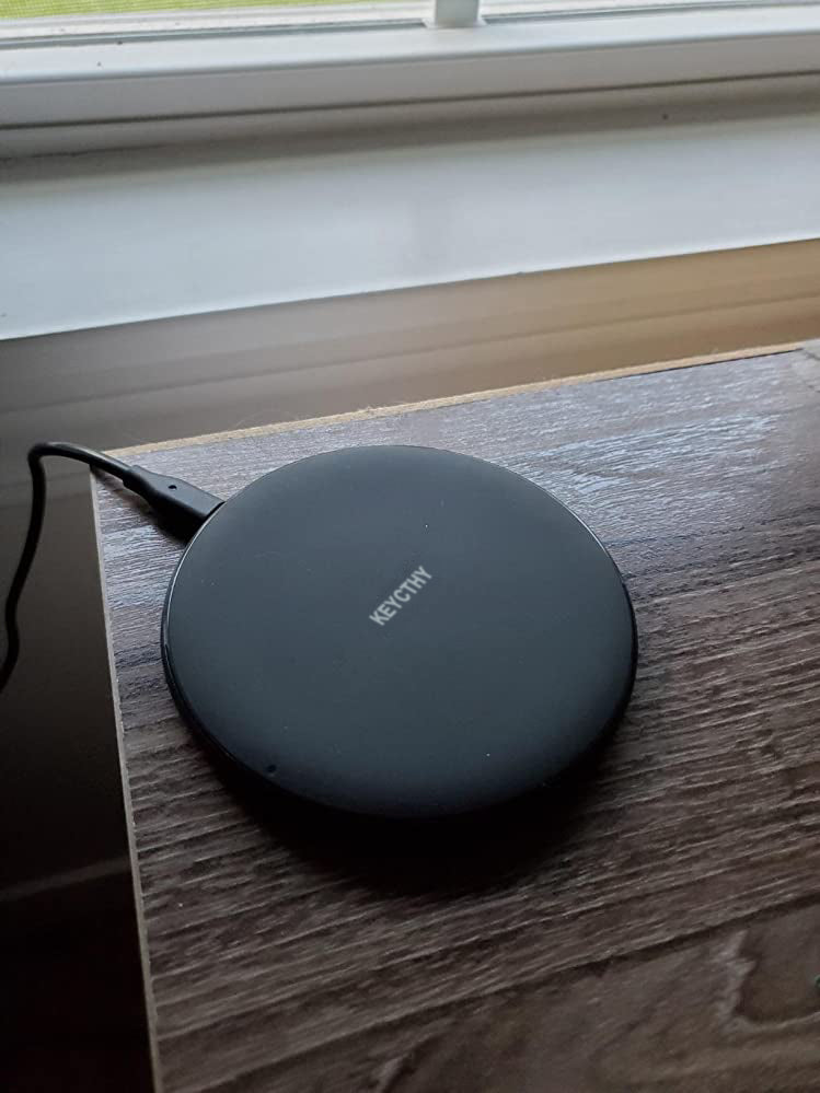 KEYCTHY Wireless Charger, Qi-Certified 10W Max for iPhone 12/12 Pro/12 mini