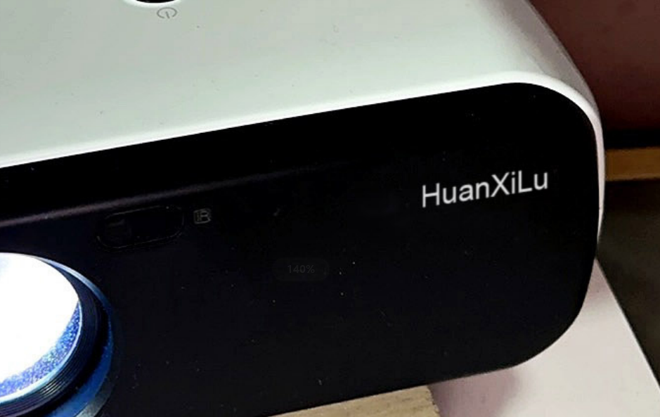 HuanXiLu Native 1080P Projector Full HD, 15000Lux Movie Projector