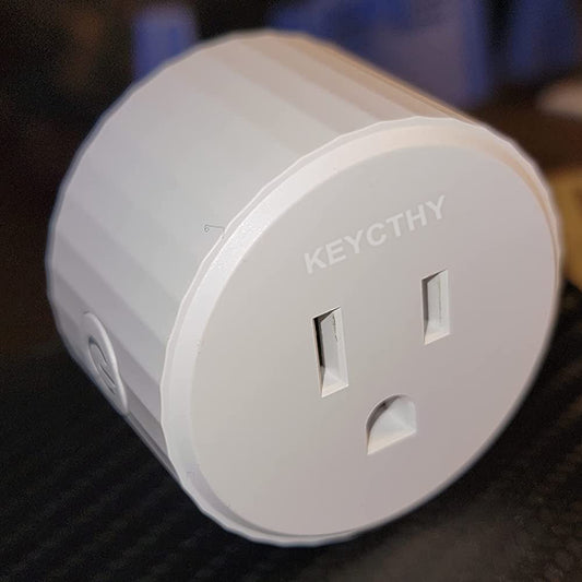 KEYCTHY Smart Plug, WiFi Outlet Compatible with Alexa and Google Assistant